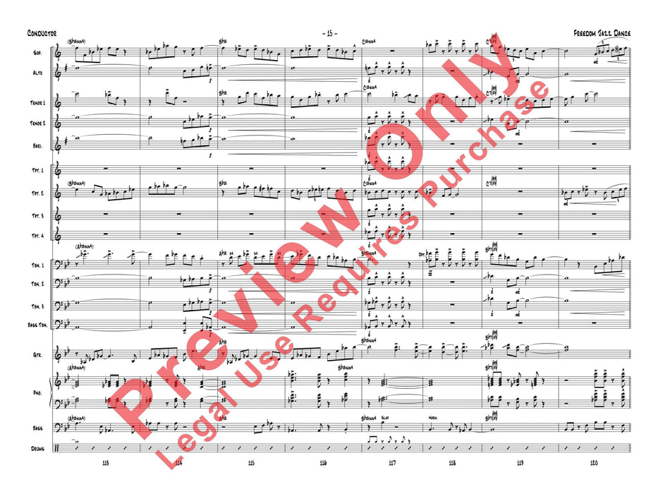 Freedom Jazz Dance 爵士音樂舞曲 總譜 | 小雅音樂 Hsiaoya Music
