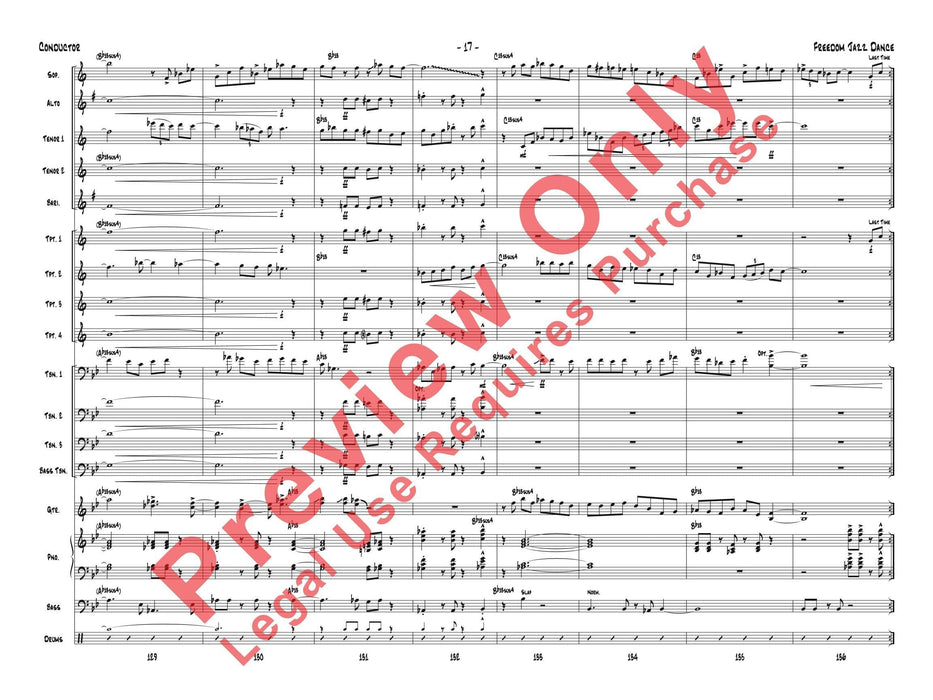 Freedom Jazz Dance 爵士音樂舞曲 總譜 | 小雅音樂 Hsiaoya Music