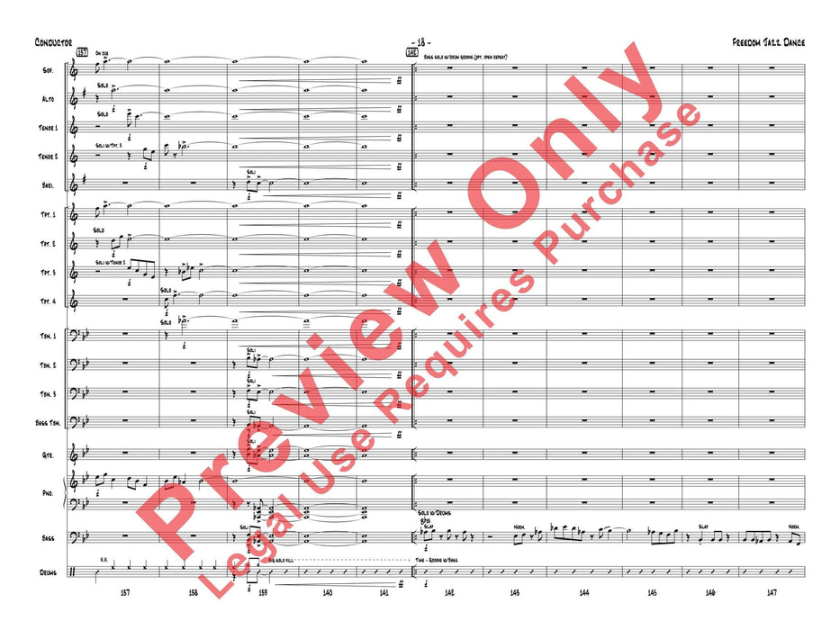 Freedom Jazz Dance 爵士音樂舞曲 總譜 | 小雅音樂 Hsiaoya Music