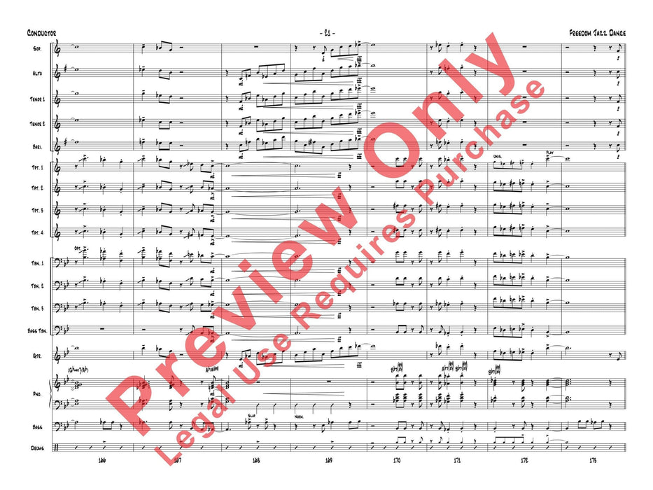 Freedom Jazz Dance 爵士音樂舞曲 總譜 | 小雅音樂 Hsiaoya Music