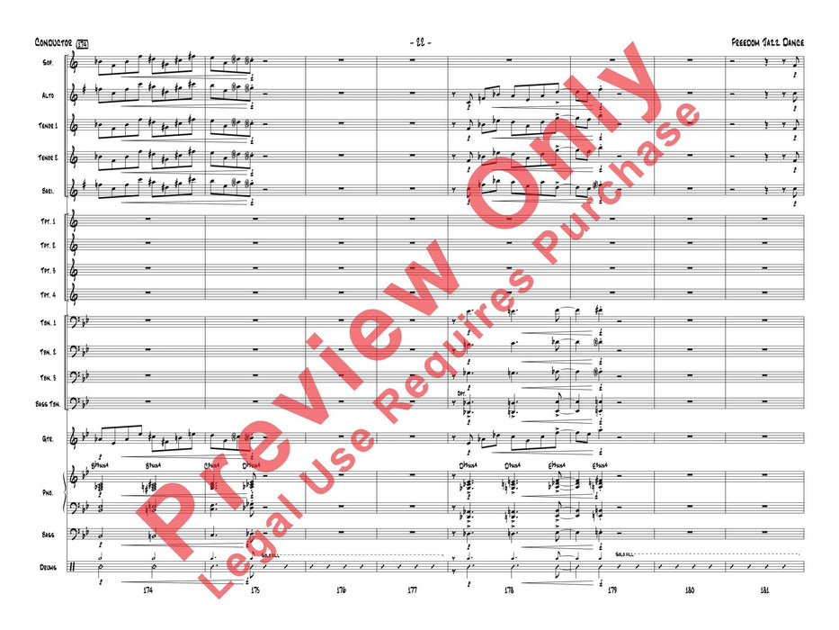 Freedom Jazz Dance 爵士音樂舞曲 總譜 | 小雅音樂 Hsiaoya Music
