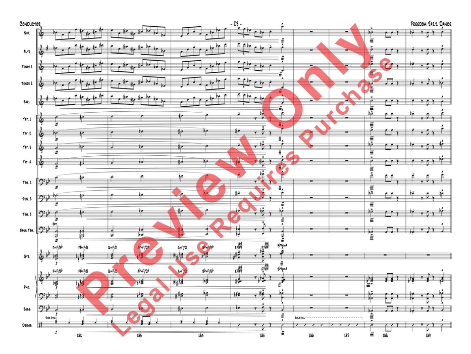 Freedom Jazz Dance 爵士音樂舞曲 總譜 | 小雅音樂 Hsiaoya Music