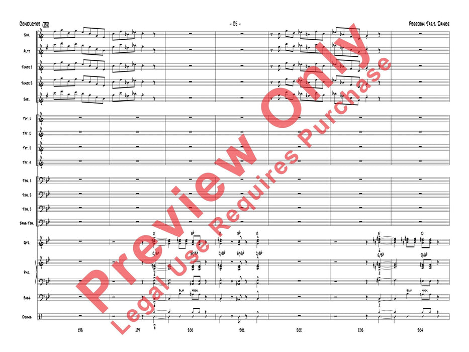 Freedom Jazz Dance 爵士音樂舞曲 總譜 | 小雅音樂 Hsiaoya Music