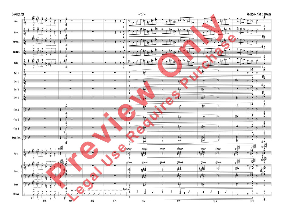 Freedom Jazz Dance 爵士音樂舞曲 總譜 | 小雅音樂 Hsiaoya Music