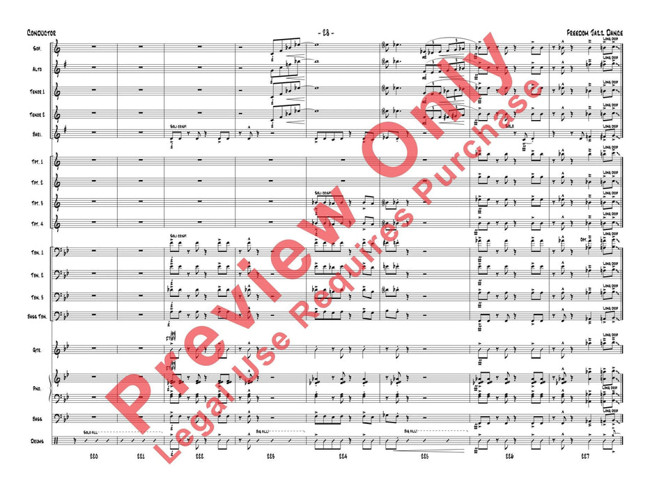 Freedom Jazz Dance 爵士音樂舞曲 總譜 | 小雅音樂 Hsiaoya Music