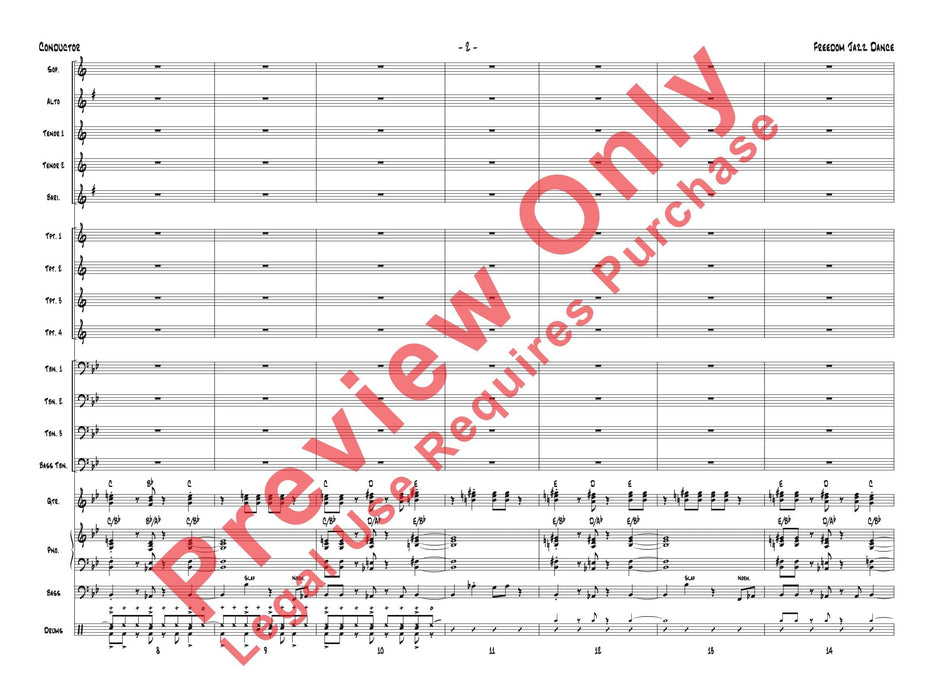 Freedom Jazz Dance 爵士音樂舞曲 總譜 | 小雅音樂 Hsiaoya Music