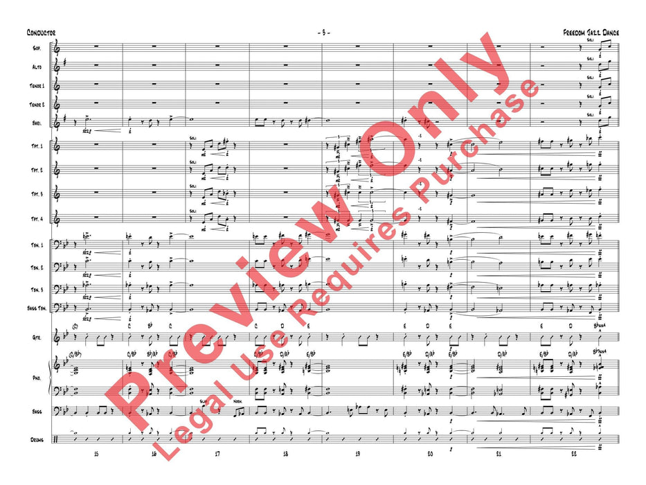 Freedom Jazz Dance 爵士音樂舞曲 總譜 | 小雅音樂 Hsiaoya Music