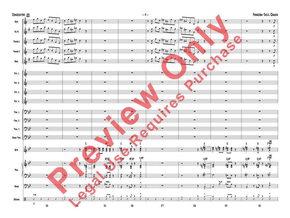 Freedom Jazz Dance 爵士音樂舞曲 總譜 | 小雅音樂 Hsiaoya Music