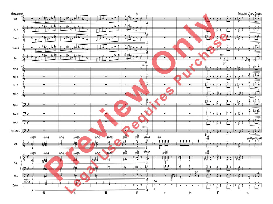 Freedom Jazz Dance 爵士音樂舞曲 總譜 | 小雅音樂 Hsiaoya Music