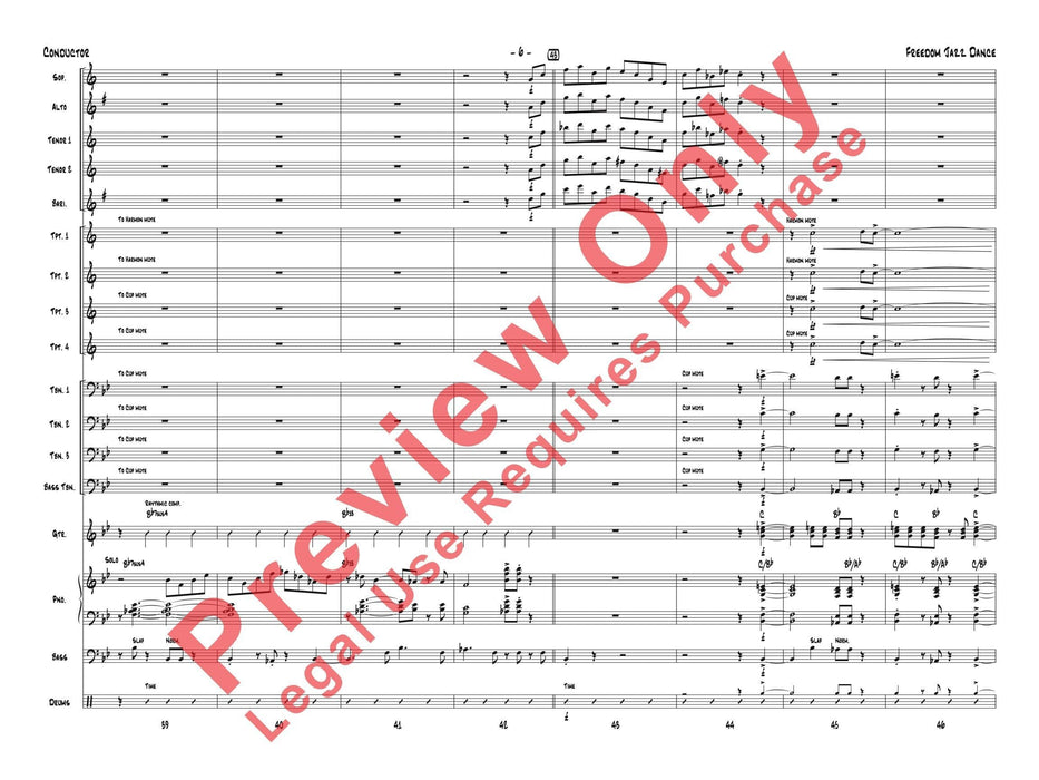 Freedom Jazz Dance 爵士音樂舞曲 總譜 | 小雅音樂 Hsiaoya Music