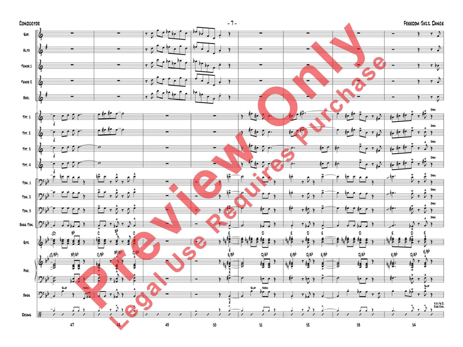 Freedom Jazz Dance 爵士音樂舞曲 總譜 | 小雅音樂 Hsiaoya Music