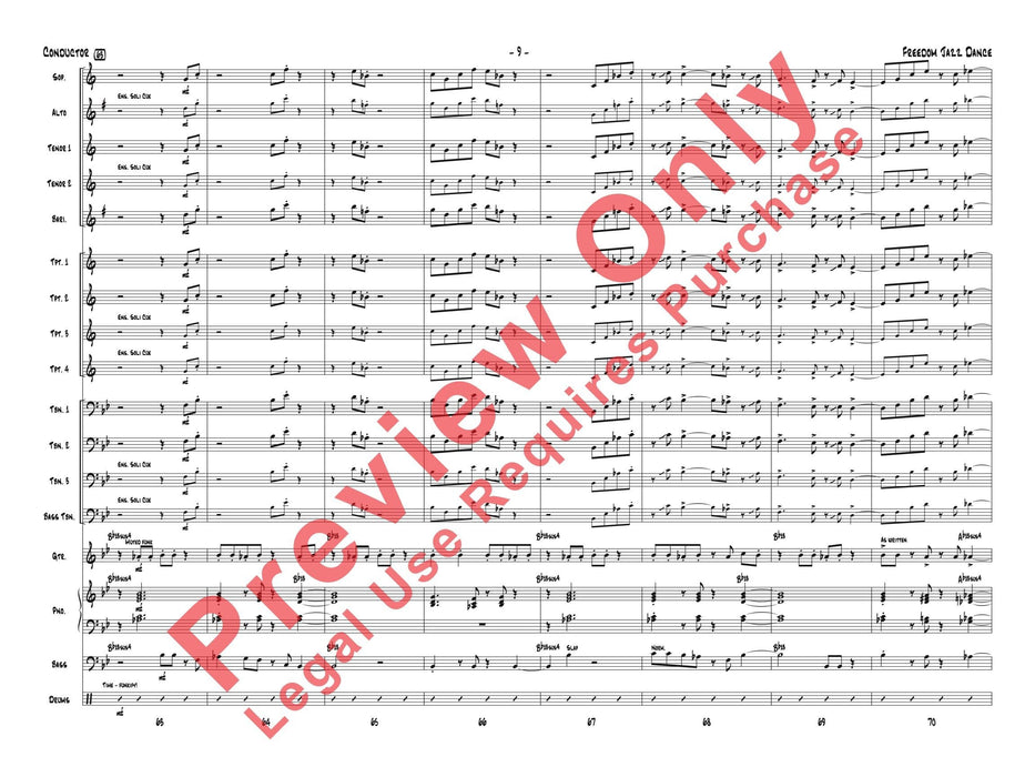 Freedom Jazz Dance 爵士音樂舞曲 總譜 | 小雅音樂 Hsiaoya Music