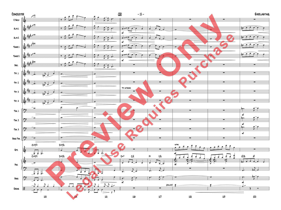 Everlasting As Performed by Gordon Goodwin's Little Phat Band 總譜 | 小雅音樂 Hsiaoya Music