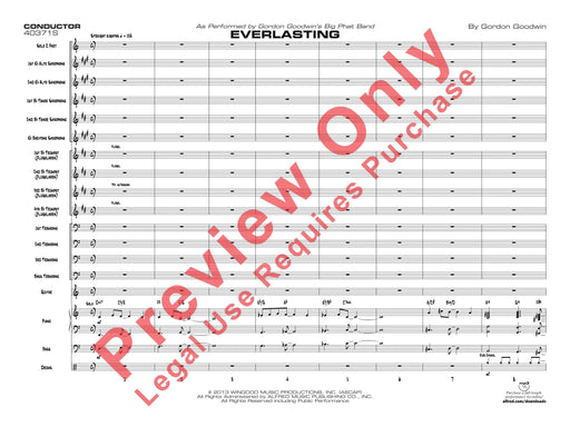 Everlasting As Performed by Gordon Goodwin's Little Phat Band 總譜 | 小雅音樂 Hsiaoya Music