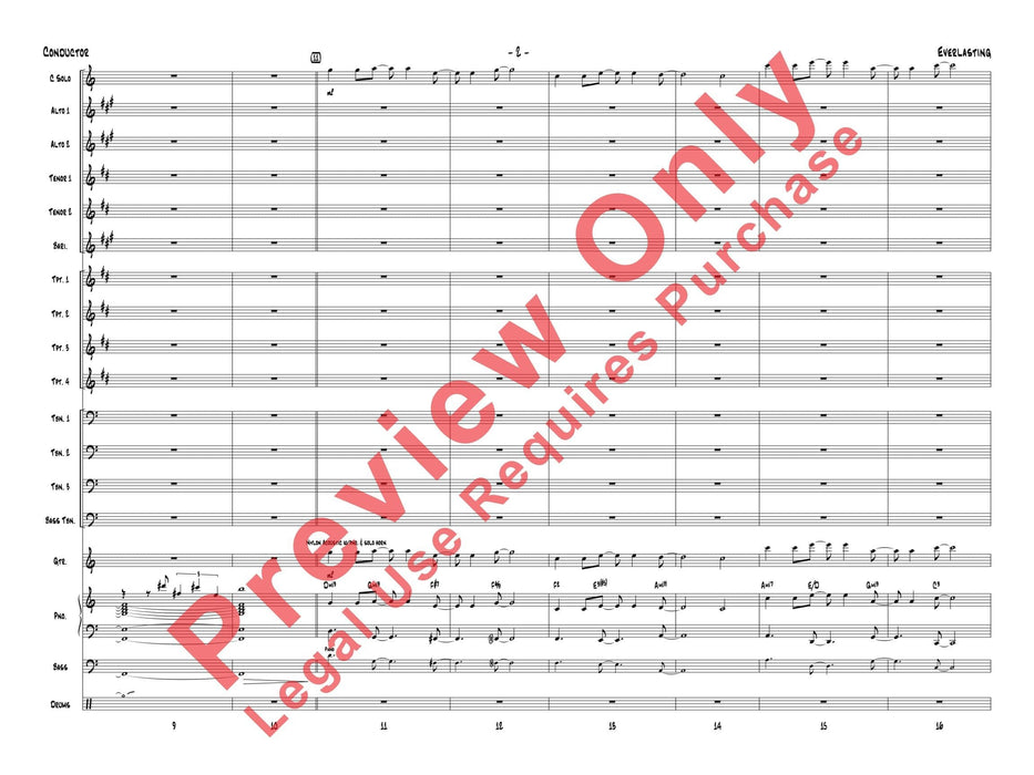 Everlasting As Performed by Gordon Goodwin's Little Phat Band 總譜 | 小雅音樂 Hsiaoya Music