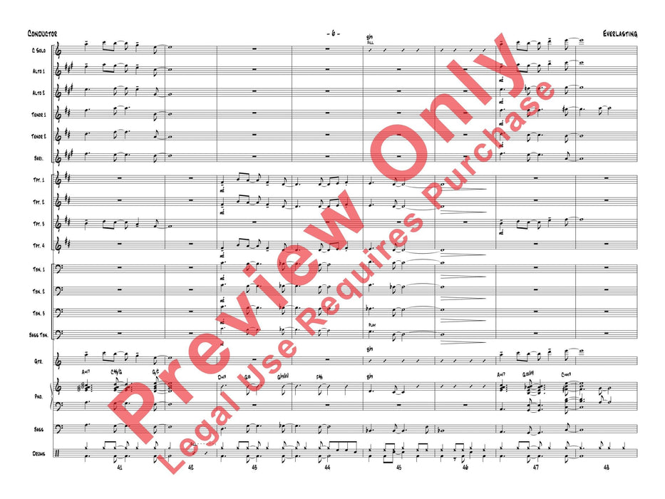 Everlasting As Performed by Gordon Goodwin's Little Phat Band 總譜 | 小雅音樂 Hsiaoya Music