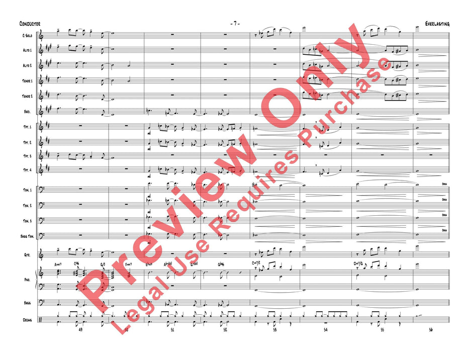 Everlasting As Performed by Gordon Goodwin's Little Phat Band 總譜 | 小雅音樂 Hsiaoya Music