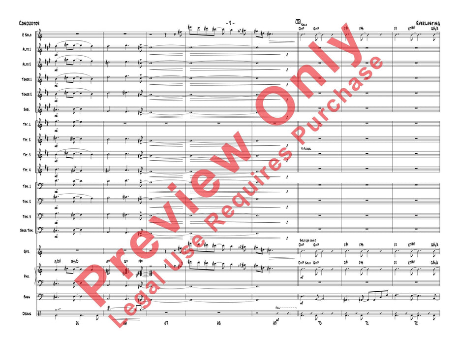 Everlasting As Performed by Gordon Goodwin's Little Phat Band 總譜 | 小雅音樂 Hsiaoya Music