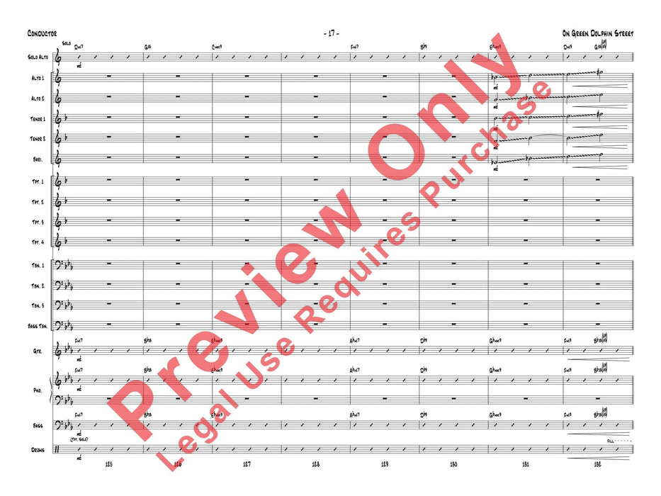 On Green Dolphin Street 總譜 | 小雅音樂 Hsiaoya Music