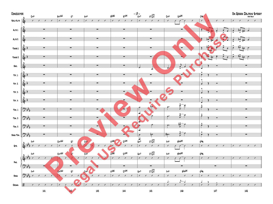 On Green Dolphin Street 總譜 | 小雅音樂 Hsiaoya Music