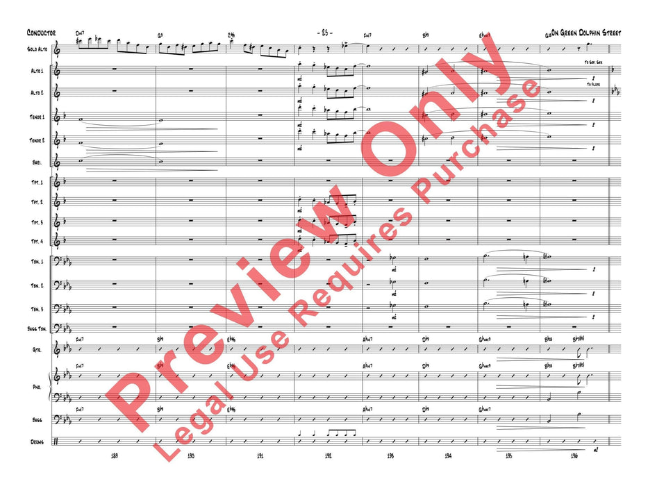 On Green Dolphin Street 總譜 | 小雅音樂 Hsiaoya Music