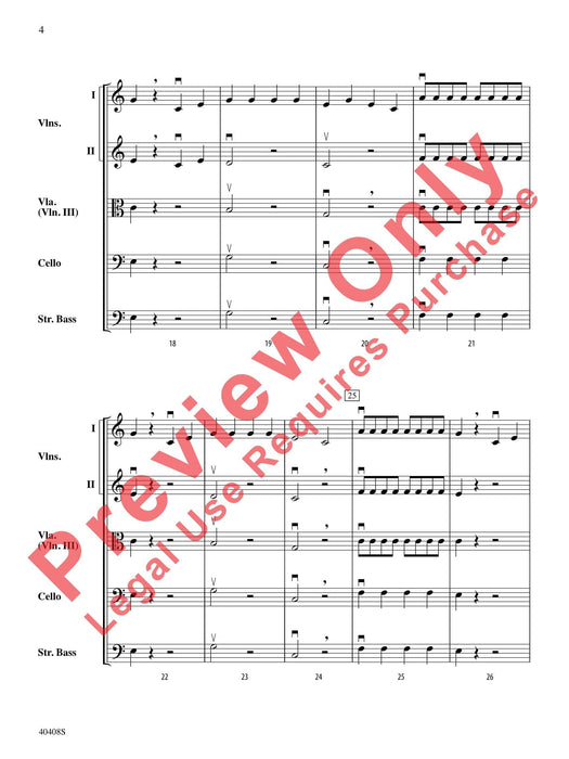 Country Dance in C 莫札特 鄉村舞曲 總譜 | 小雅音樂 Hsiaoya Music