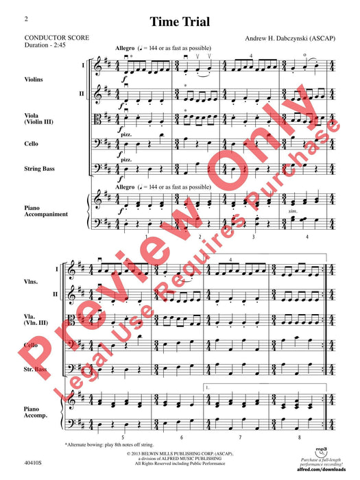 Time Trial 總譜 | 小雅音樂 Hsiaoya Music