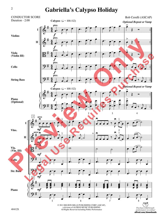 Gabriella's Calypso Holiday | 小雅音樂 Hsiaoya Music