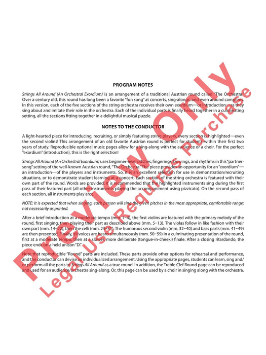 Strings All Around An Orchestral Exordium 弦樂 總譜 | 小雅音樂 Hsiaoya Music