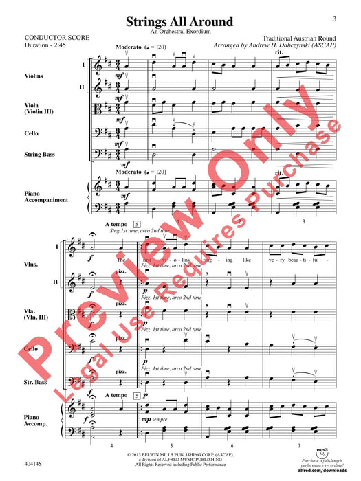 Strings All Around An Orchestral Exordium 弦樂 總譜 | 小雅音樂 Hsiaoya Music