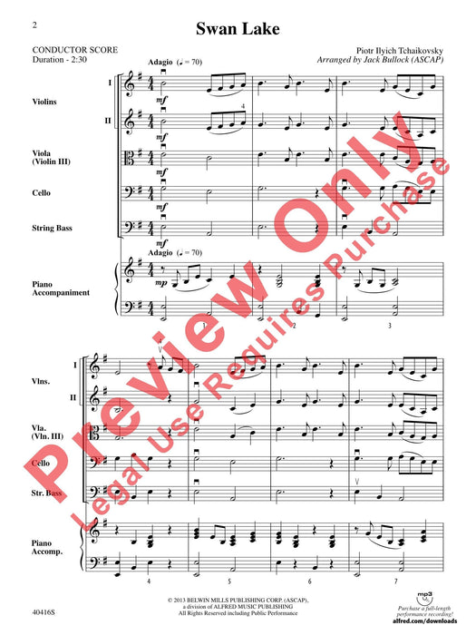 Swan Lake 柴科夫斯基,彼得 天鵝湖 總譜 | 小雅音樂 Hsiaoya Music