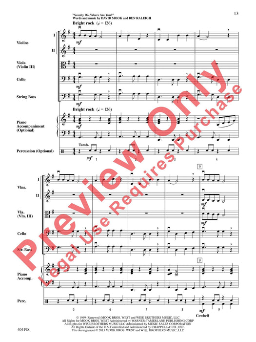 Short Cuts Featuring: Don't Stop Believin' / Wipe Out / Over the Rainbow / Scooby Doo, Where Are You? 總譜 | 小雅音樂 Hsiaoya Music