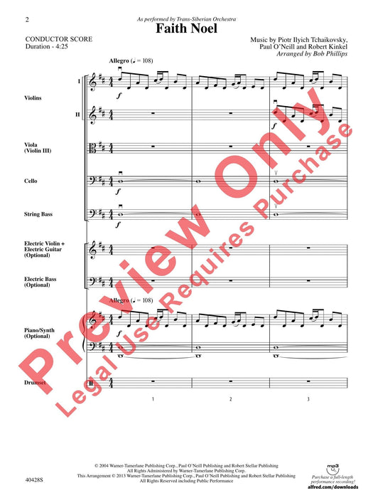 Faith Noel As Performed by Trans-Siberian Orchestra 管弦樂團 | 小雅音樂 Hsiaoya Music