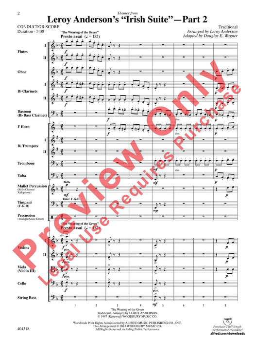 Leroy Anderson's Irish Suite, Part 2 (Themes from) 組曲 | 小雅音樂 Hsiaoya Music