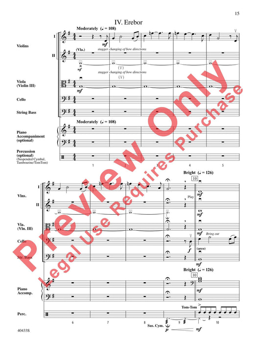 The Hobbit: An Unexpected Journey, Selections from I. The Adventure Begins / II. A Very Respectable Hobbit / III. Erebor 總譜 | 小雅音樂 Hsiaoya Music