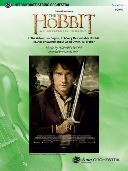 The Hobbit: An Unexpected Journey, Selections from I. The Adventure Begins / II. A Very Respectable Hobbit / III. Erebor 總譜 | 小雅音樂 Hsiaoya Music