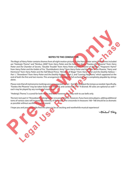 The Magic of Harry Potter Featuring themes from all eight motion pictures 總譜 | 小雅音樂 Hsiaoya Music