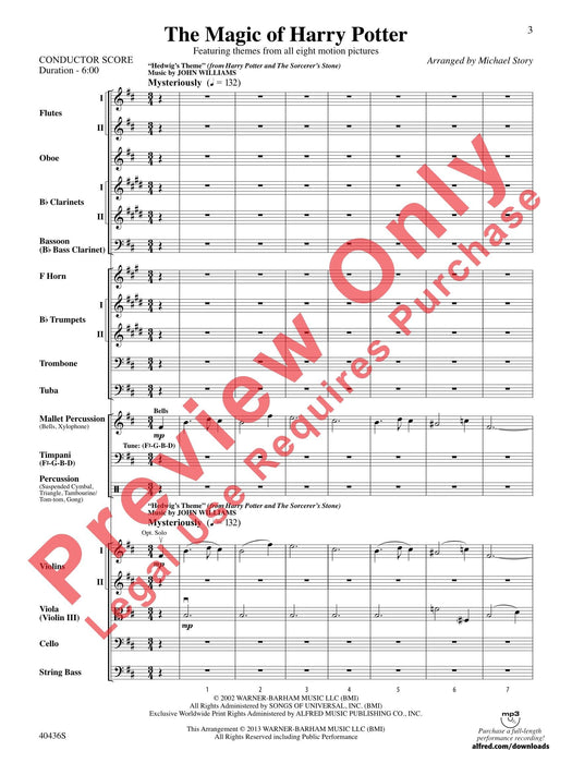 The Magic of Harry Potter Featuring themes from all eight motion pictures 總譜 | 小雅音樂 Hsiaoya Music