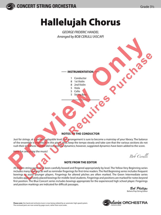 Hallelujah Chorus 韓德爾 合唱 總譜 | 小雅音樂 Hsiaoya Music