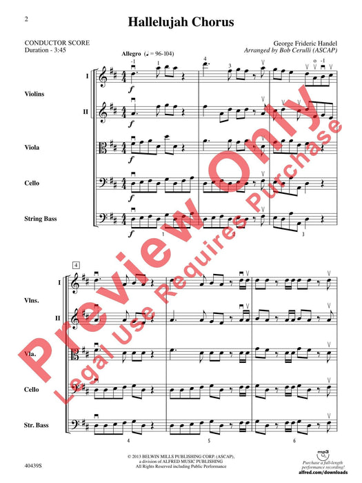 Hallelujah Chorus 韓德爾 合唱 總譜 | 小雅音樂 Hsiaoya Music