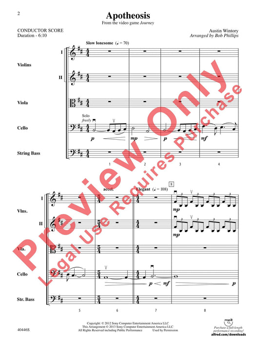 Apotheosis From the video game Journey 總譜 | 小雅音樂 Hsiaoya Music