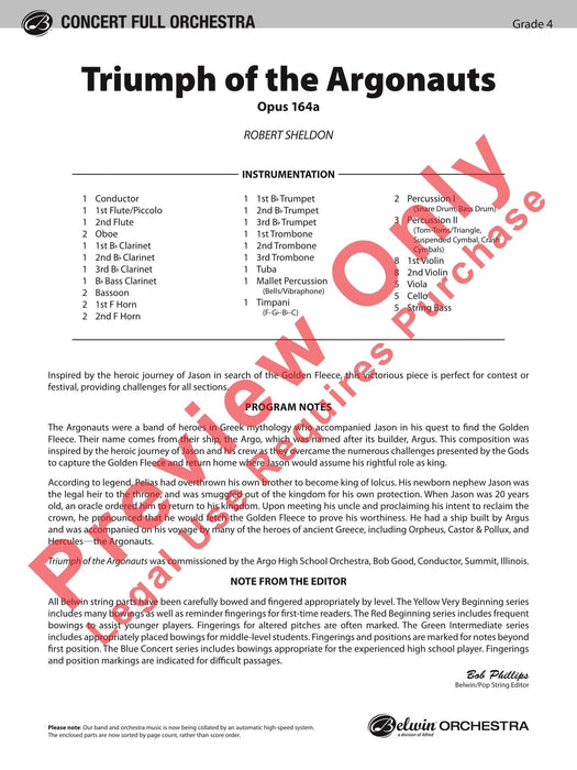 Triumph of the Argonauts Op. 164a | 小雅音樂 Hsiaoya Music