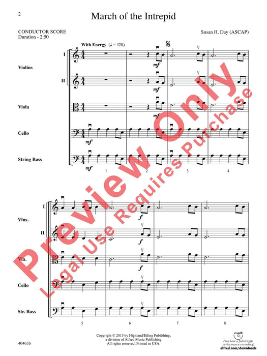 March of the Intrepid 進行曲 總譜 | 小雅音樂 Hsiaoya Music