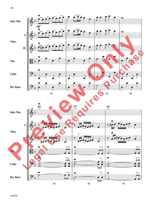 Hungarian Variations For String Orchestra and Solo Violin 詠唱調 弦樂團 獨奏 小提琴 總譜 | 小雅音樂 Hsiaoya Music