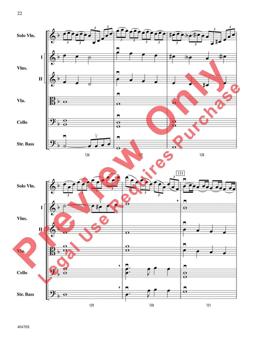 Hungarian Variations For String Orchestra and Solo Violin 詠唱調 弦樂團 獨奏 小提琴 總譜 | 小雅音樂 Hsiaoya Music