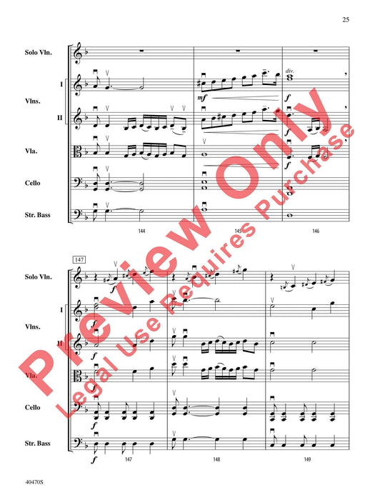 Hungarian Variations For String Orchestra and Solo Violin 詠唱調 弦樂團 獨奏 小提琴 總譜 | 小雅音樂 Hsiaoya Music