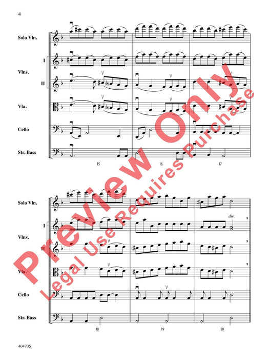 Hungarian Variations For String Orchestra and Solo Violin 詠唱調 弦樂團 獨奏 小提琴 總譜 | 小雅音樂 Hsiaoya Music