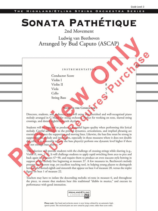 Sonata Pathetique 2nd Movement 貝多芬 奏鳴曲 樂章 總譜 | 小雅音樂 Hsiaoya Music