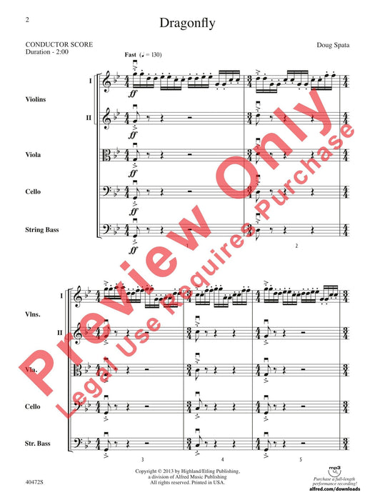 Dragonfly 總譜 | 小雅音樂 Hsiaoya Music