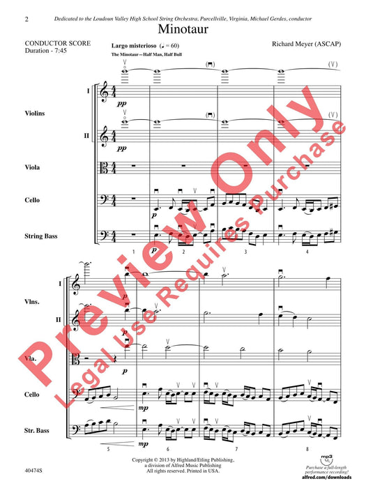 Minotaur 總譜 | 小雅音樂 Hsiaoya Music